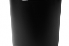 65. Poubelle à pédale en plastique demi-rond 50 litres