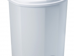 Poubelle à pédale Blanc 5L 7L 12L 18L 30L 50L