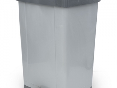 107. Poubelle de tri 5 couleurs à pédale 60 litres