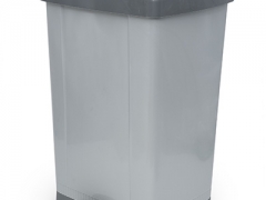 110. Poubelle de tri 5 couleurs à pédale 60 litres