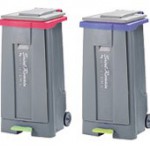 36. Poubelle à pédale - 110 et 130 litres