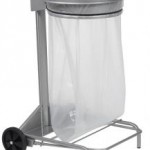 42. Poubelle à pédale gris - 50 ou 110 litres