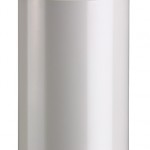 188. Poubelle 45 litres gris métal