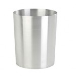 216. Corbeille en inox de haute qualité