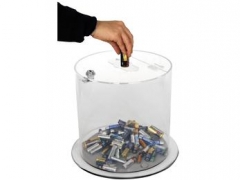 148. Poubelle 12 litres pour recyclage batteries