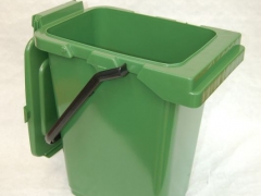 245. Poubelle verte de cuisine de 25 litres pour déchets organique et autres
