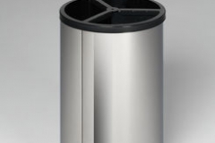 240. Trio 3 x 30 litres inox - sacs couleurs