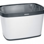 236. Bac papier inox