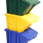 222. Corbeille de 45 litres empilable ou séparable avec couvercle