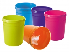 35. Corbeille poubelle bleu 18 litres 14 couleurs disponible h 35 cm