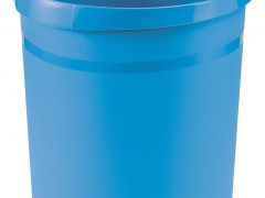 37. Corbeille poubelle bleu 18 litres 14 couleurs disponible h 35 cm