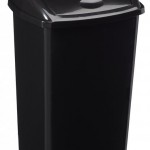 169. Poubelle avec couvercle basculant 50 litres