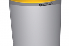 74. Corbeille 50 litres en inox
