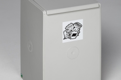 238. Poubelle de tri 60 litres avec couvercle