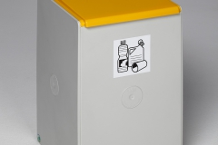 239. Poubelle de tri 60 litres avec couvercle