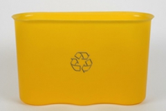 5. Corbeille jaune recyclable (papier) 13 litres