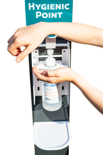 Distributeur de gel hydroalcoolique-manuel Distributeur de gel hydroalcoolique-manuel